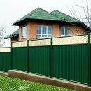 Качественный забор из профнастила в Москве или Московской области